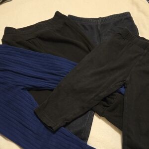 Carter's Black and Blue Kids Joggers Set